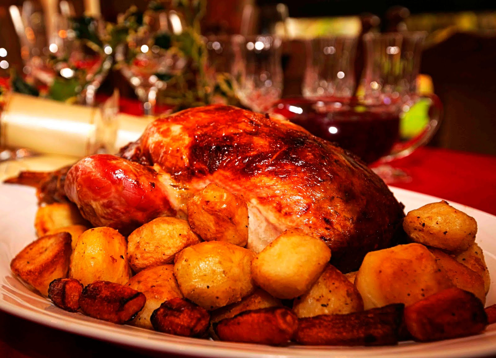 Christmas Turkey Dinner
 Oscars Seafood Bistro Galway City Christmas dinner