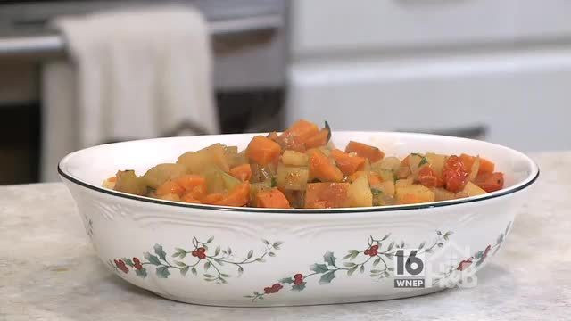 Christmas Vegetable Casserole
 Holiday Ve able Casserole