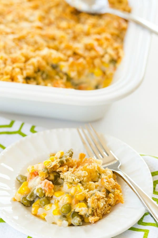 Christmas Vegetable Casserole
 Corn and Mixed Ve able Casserole Recipe