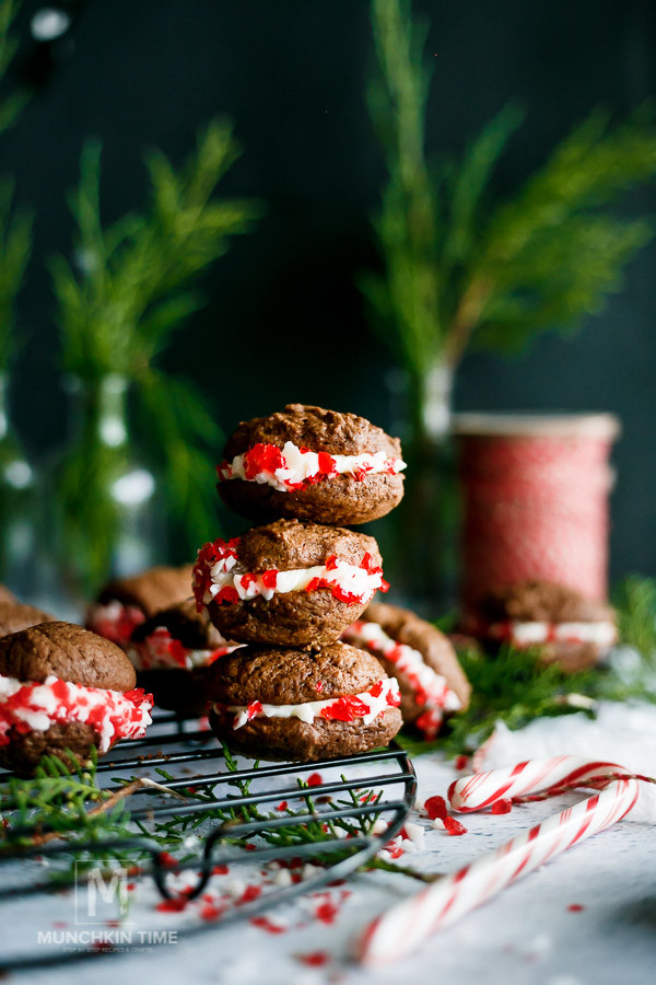 Christmas Whoopie Pies
 CHRISTMAS Cookies WHOOPIE PIE Recipe Munchkin Time