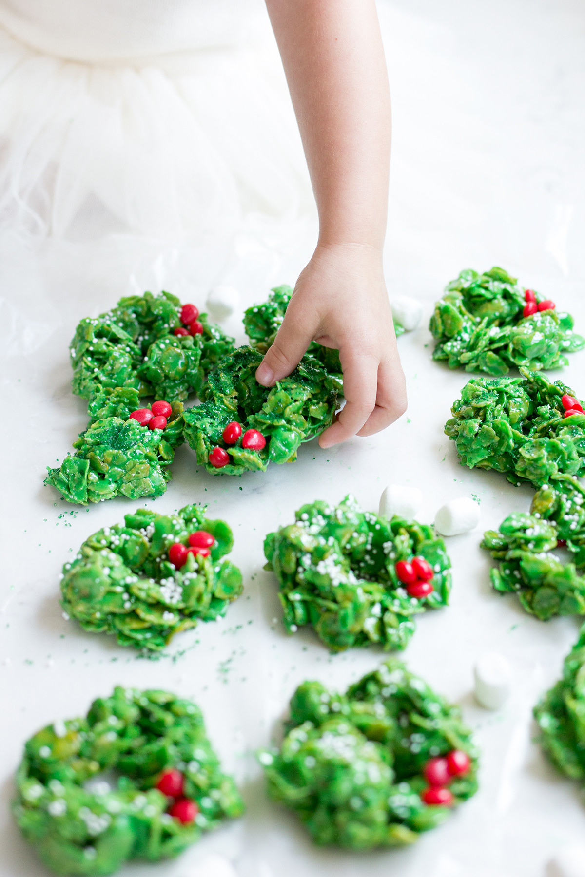 Christmas Wreath Cookies Recipe
 Christmas Wreath Cookies Freutcake