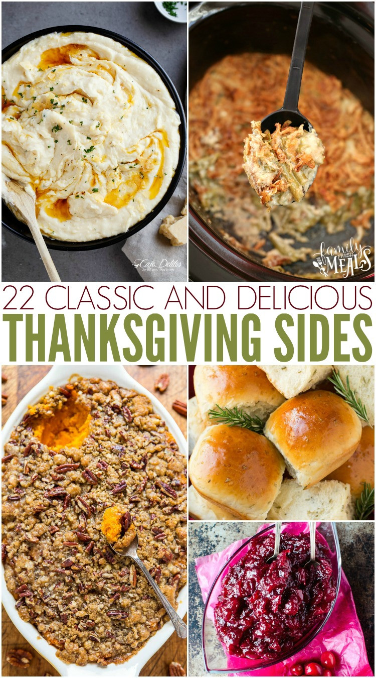 Classic Turkey Recipes Thanksgiving
 Classic Thanksgiving Side Dish Recipes Family Fresh Meals
