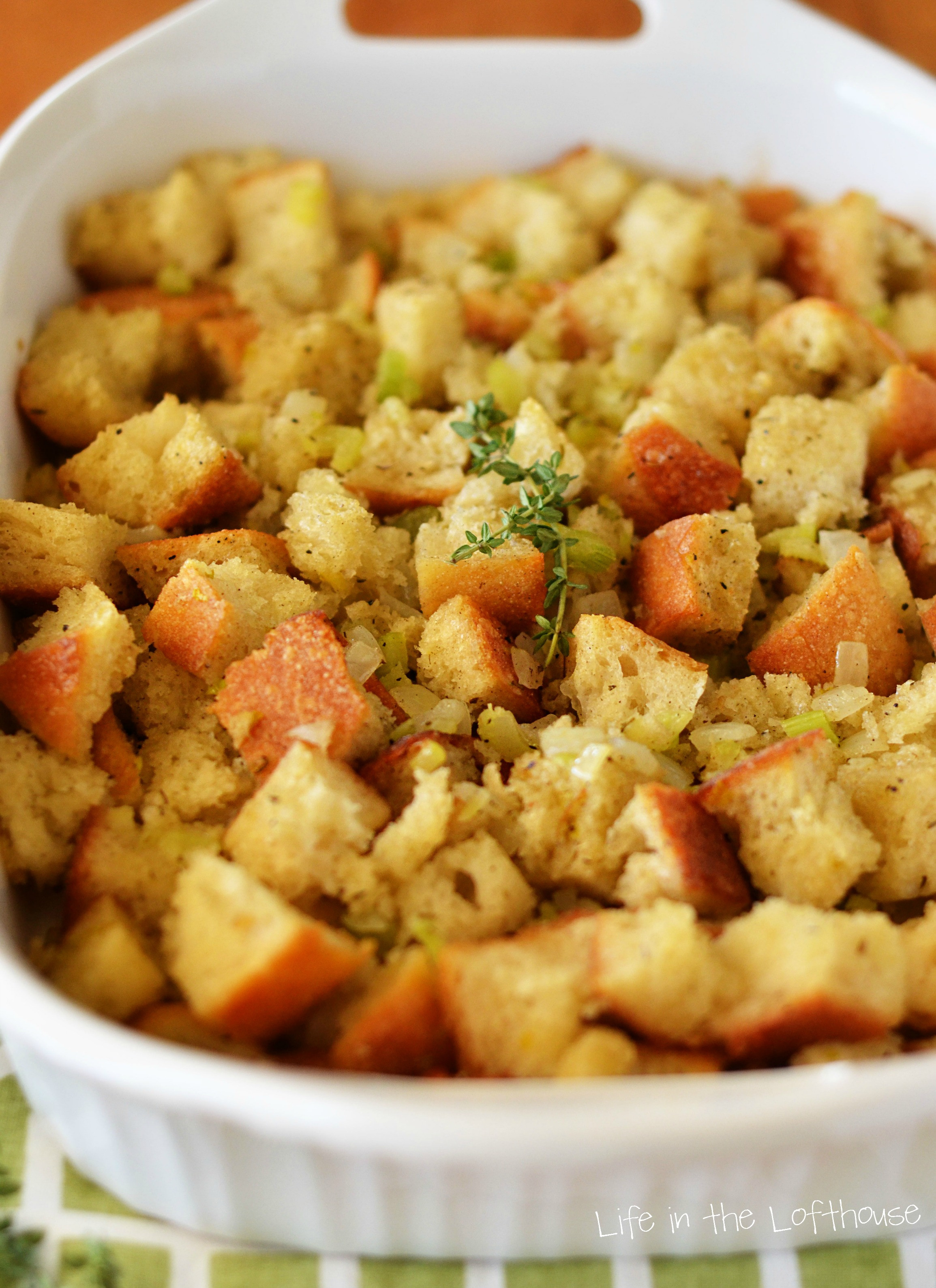 Classic Turkey Recipes Thanksgiving
 Classic Bread Stuffing Life In The Lofthouse