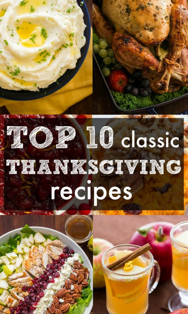 Classic Turkey Recipes Thanksgiving
 Our Top 10 Classic Thanksgiving Recipes NatashasKitchen
