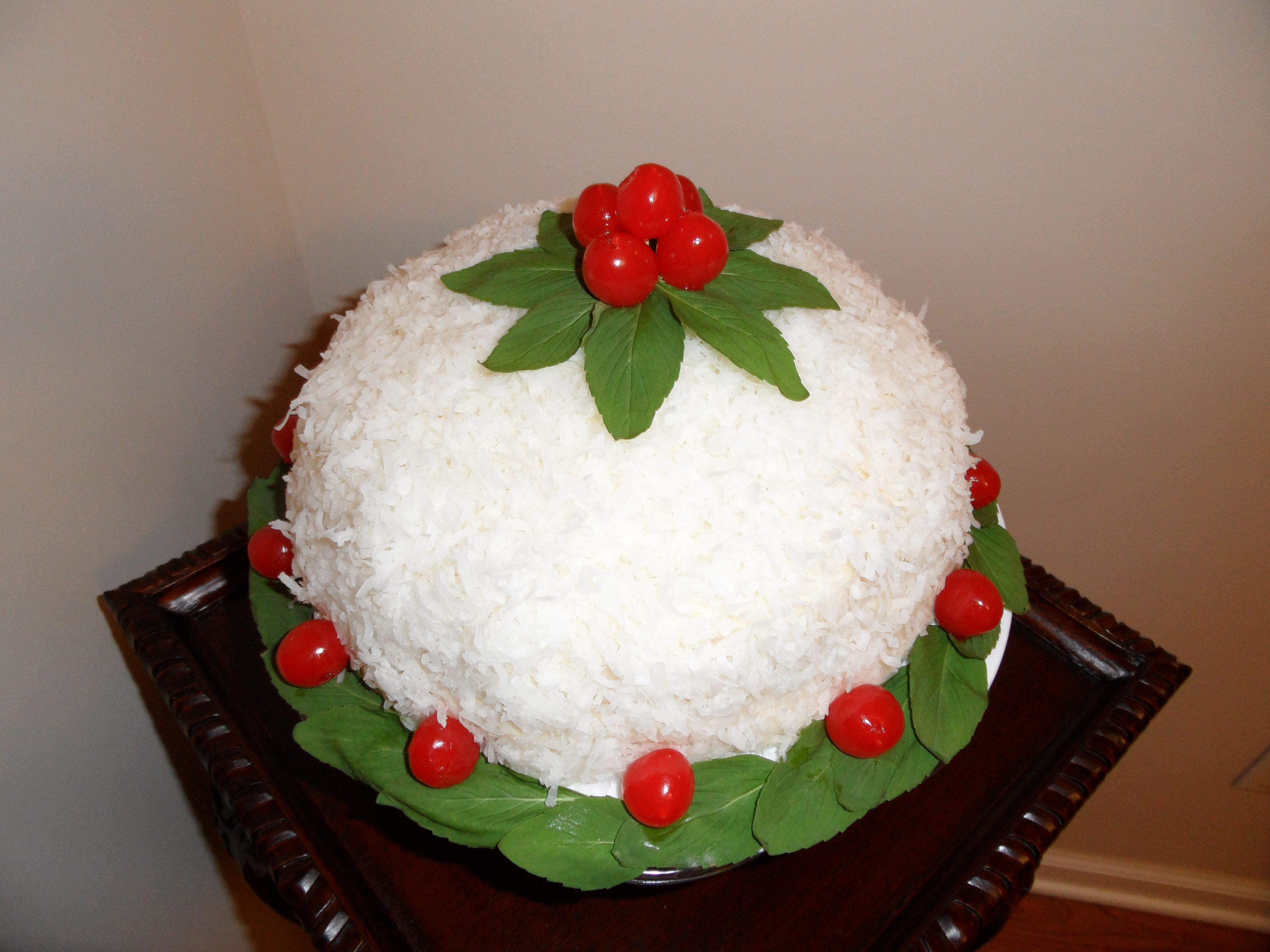 Coconut Christmas Cake
 The Dessert Engineer