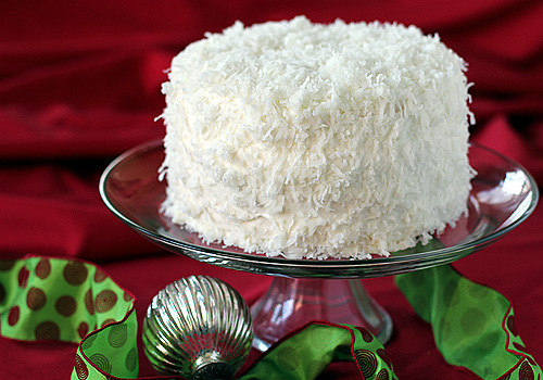 Coconut Christmas Cake
 The Galley Gourmet Sunday Dinner