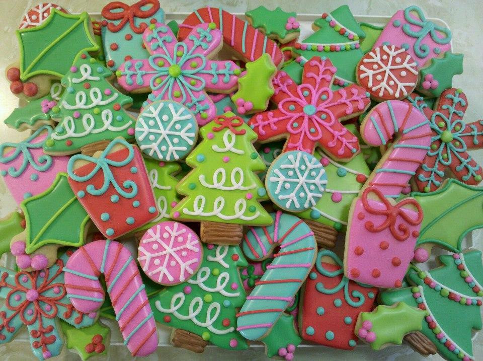 Colorful Christmas Cookies
 Colorful Christmas Cookies