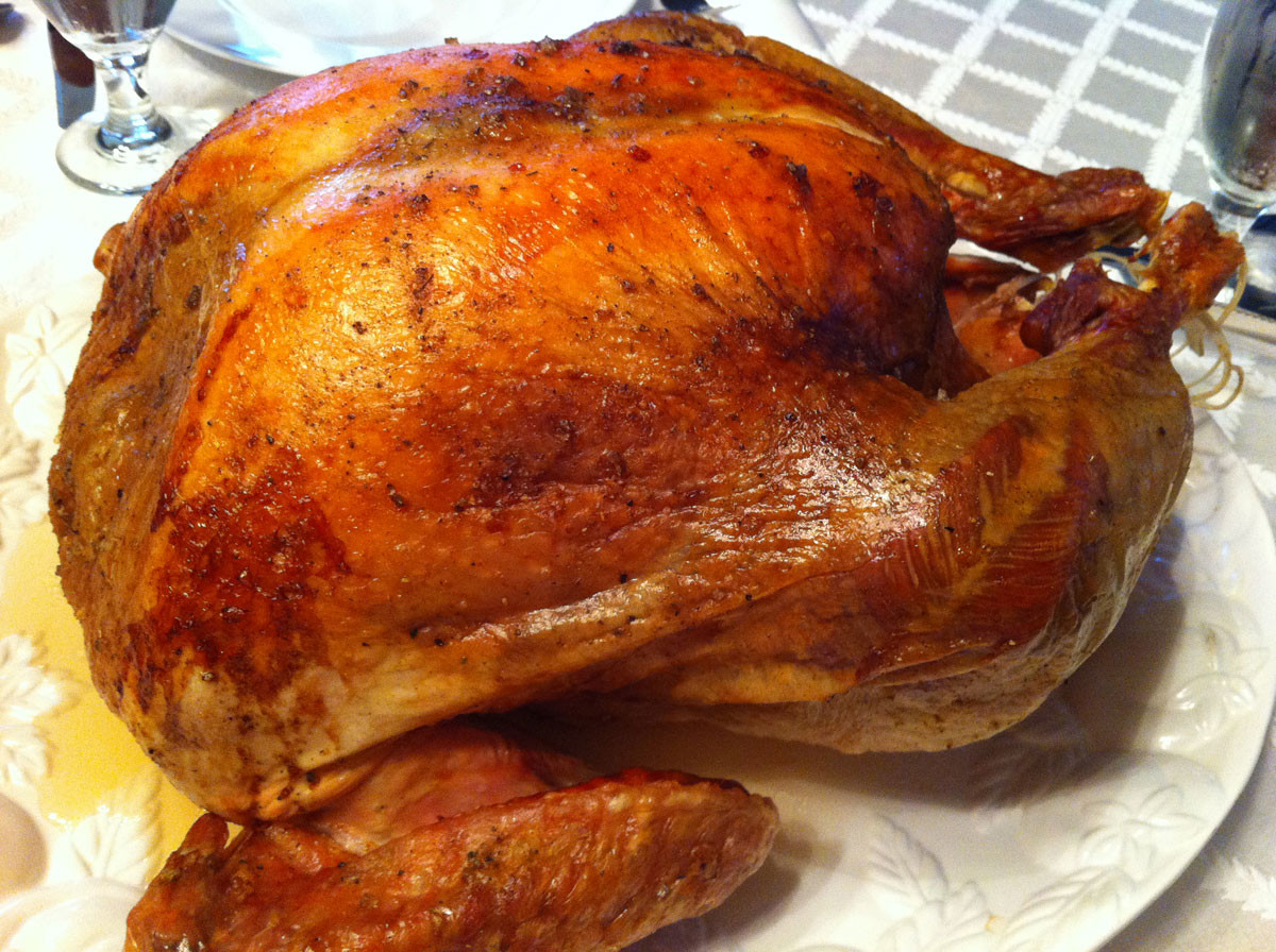 Cooked Thanksgiving Turkey
 I m a fan of convection ovens