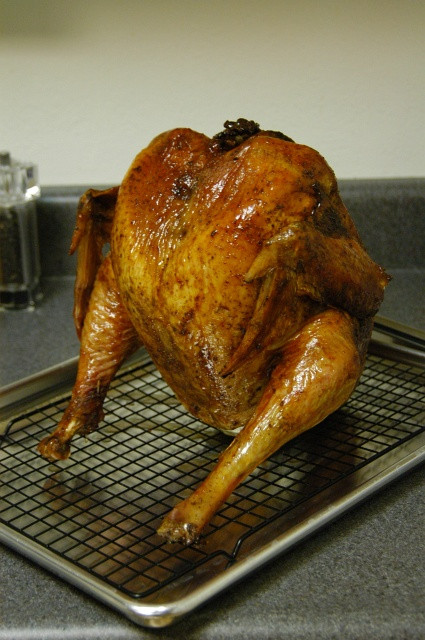 Cooked Thanksgiving Turkey
 Smoked Beer Can Turkey Recipe File Cooking For Engineers