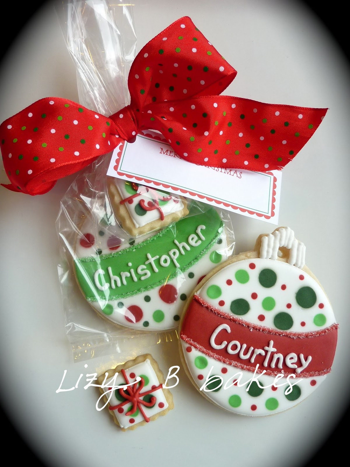Cookies For Christmas
 Lizy B Personalized Christmas Cookies