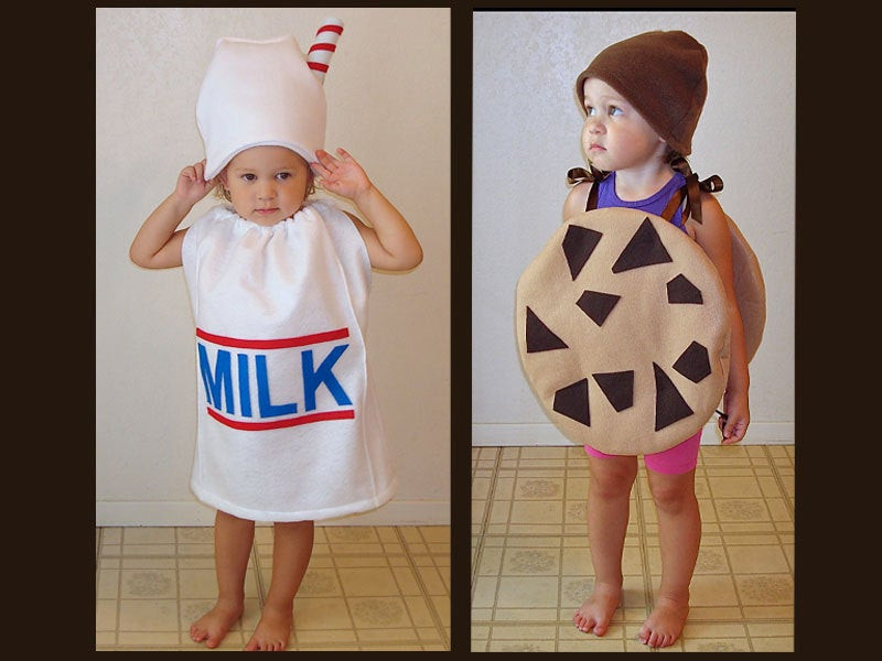 Cookies Halloween Costumes
 Kids Twin Milk and Cookie Halloween Costumes Children Toddler