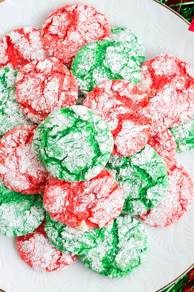 Cool Christmas Cookies
 Christmas Crinkle Cool Whip Cookies • Bread Booze Bacon