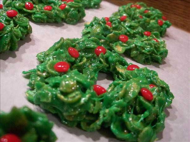 Cornflake Christmas Cookies
 Christmas Cornflake Wreath Cookies Recipe Food