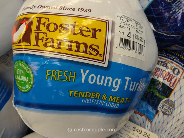Costco Fresh Turkey For Thanksgiving
 Foster Farms Fresh Young Turkey 2014
