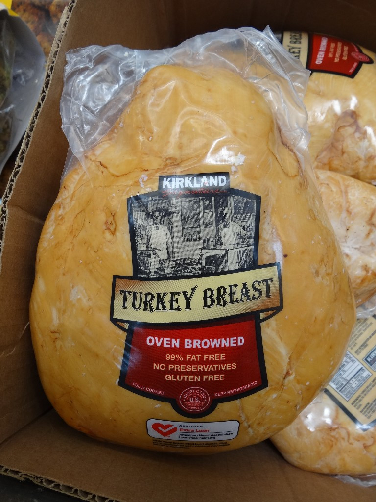 Costco Thanksgiving Dinner 2019
 Kirkland Signature Oven Browned Turkey Breast