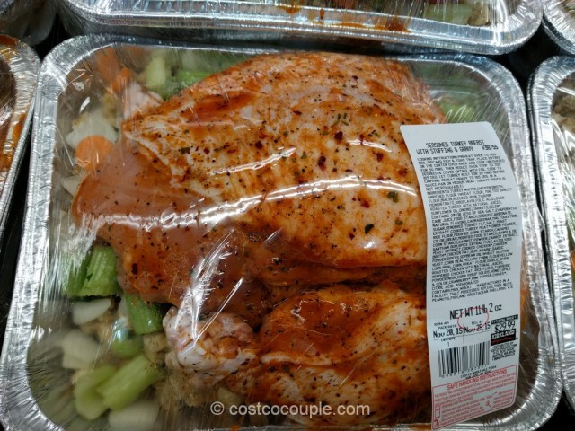 Costco Thanksgiving Dinner 2019
 Seasoned Turkey Breast With Stuffing and Gravy
