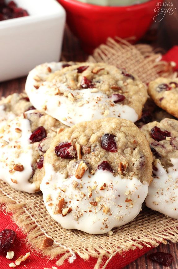 Cranberry Christmas Cookies
 1000 ideas about Cranberry Oatmeal Cookies on Pinterest