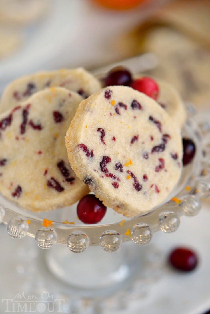 Cranberry Christmas Cookies
 Cranberry Orange Shortbread Cookies Mom Timeout