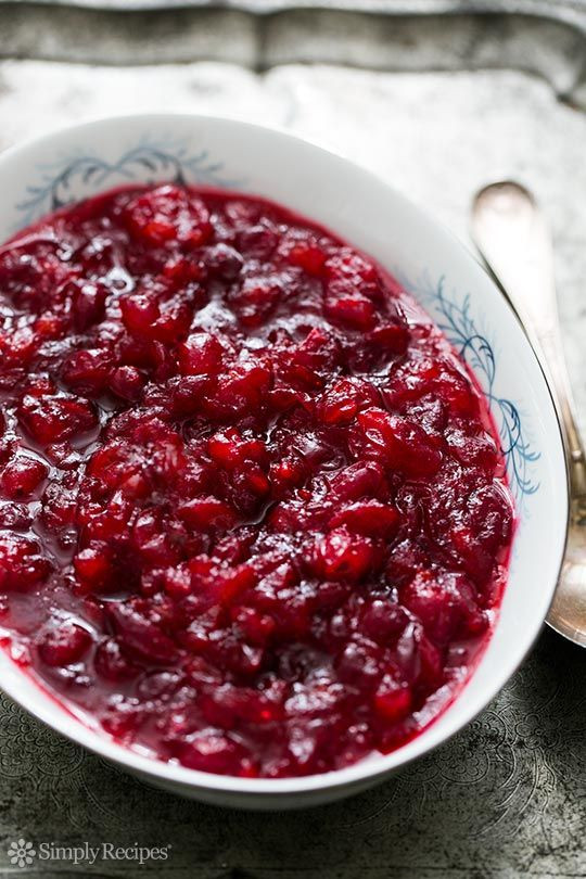 Cranberry Sauce Recipes For Thanksgiving
 Classic easy and delicious homemade Thanksgiving