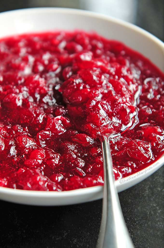 Cranberry Sauce Recipes For Thanksgiving
 Easy Homemade Cranberry Sauce Recipe