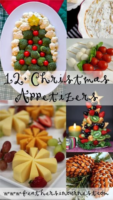 Creative Christmas Appetizers
 Christmas party food Christmas parties and Parties food