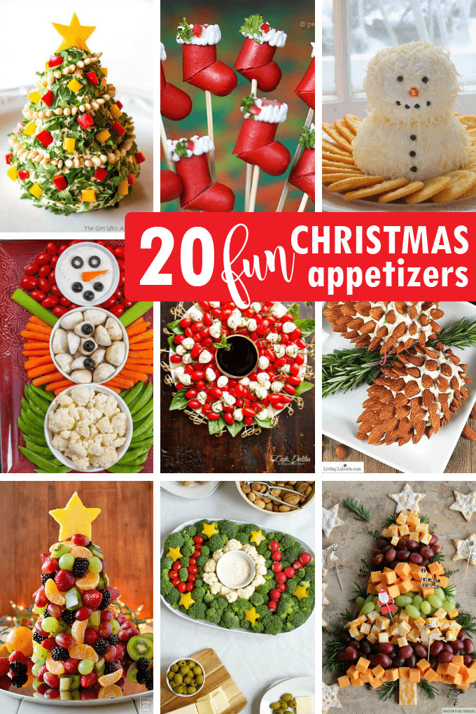 Creative Christmas Appetizers
 CHRISTMAS APPETIZERS 20 creative and fun holiday appetizers