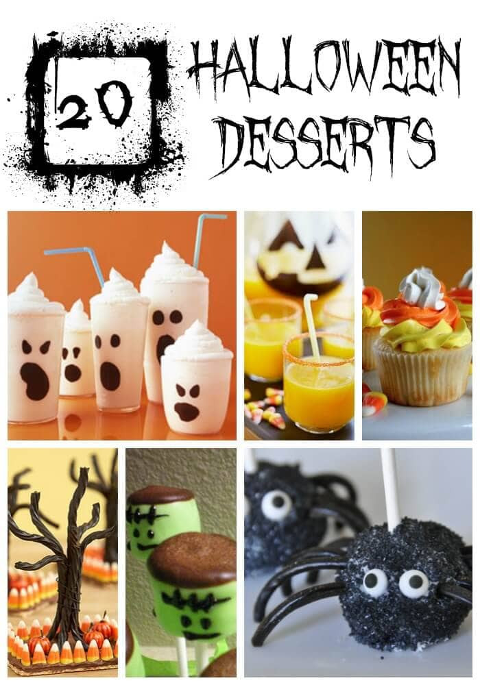 Creative Halloween Desserts
 15 Halloween Treats YUM  I Heart Nap Time