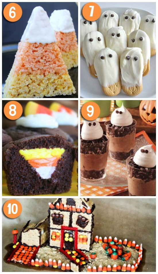 Creative Halloween Desserts
 50 FUN Halloween Foods
