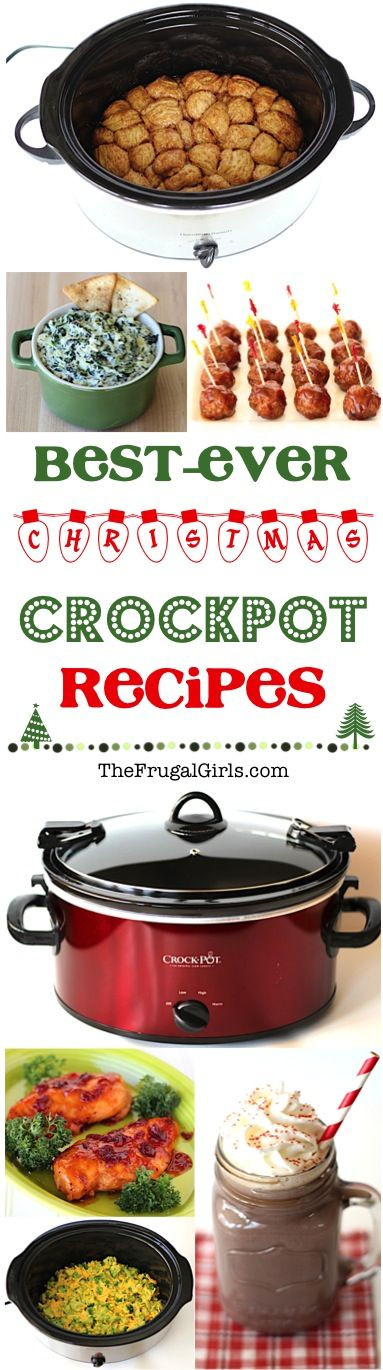 Crockpot Christmas Dinners
 Crockpot Christmas Recipes from TheFrugalGirls