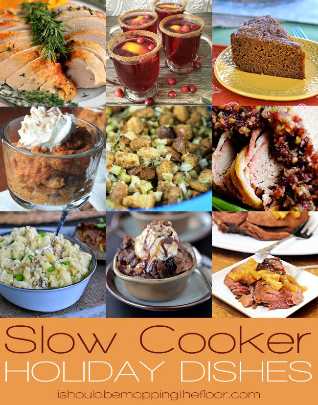 Crockpot Christmas Dinners
 i should be mopping the floor Slow Cooker Holiday Dishes