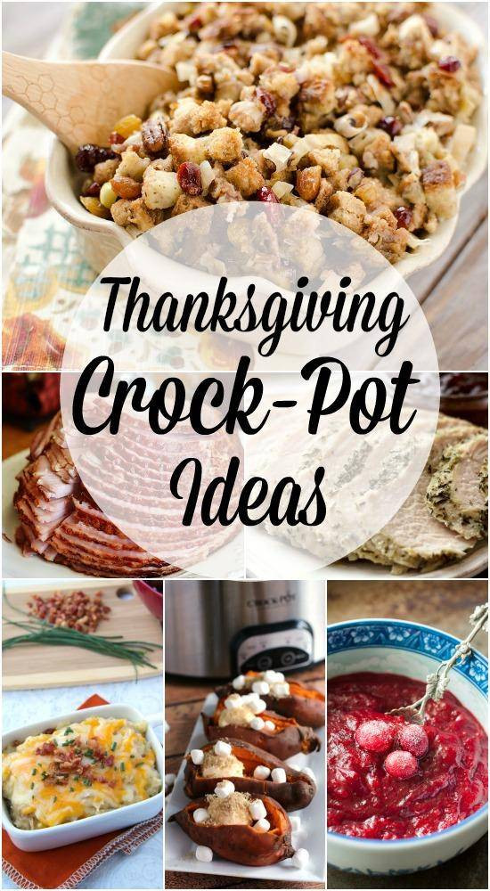 Crockpot Side Dishes For Thanksgiving
 Thanksgiving Crockpot Recipes