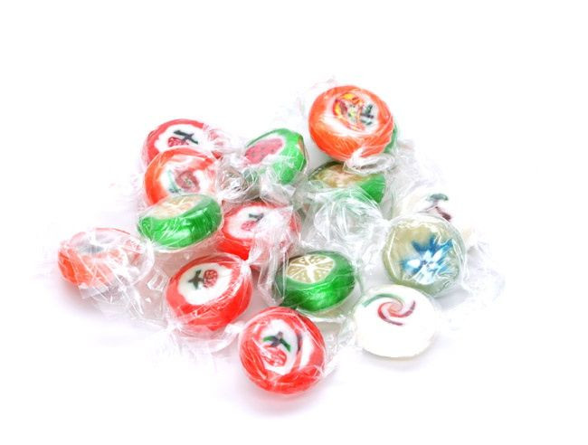 Cut Rock Christmas Candy
 Wrapped Cut Rock Candy 5 lb Candy Favorites