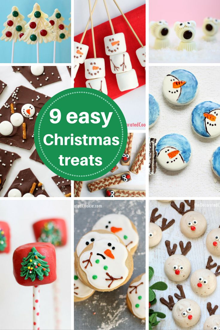 Cute Easy Christmas Desserts
 roundup 9 EASY Christmas treat ideas