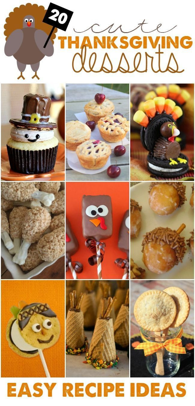 Cute Easy Thanksgiving Desserts
 Best 25 Cute thanksgiving desserts ideas on Pinterest