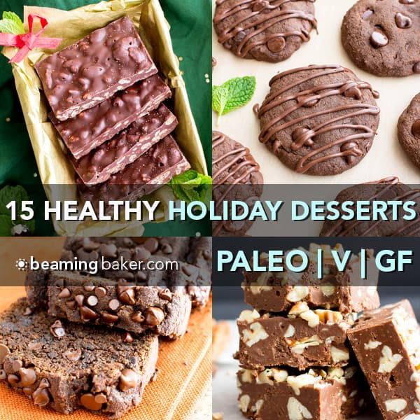 Dairy Free Christmas Desserts
 15 Gluten Free Vegan Healthy Holiday Dessert Recipes V