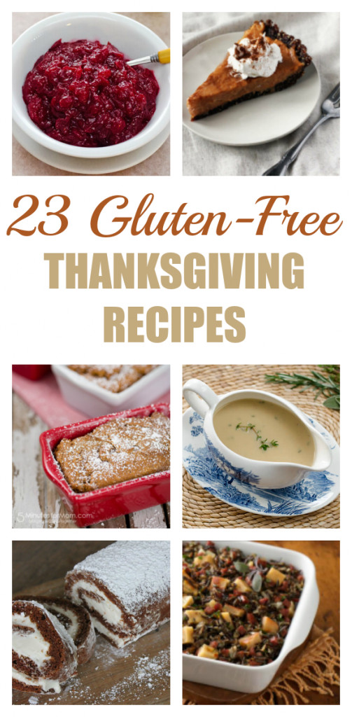 Dairy Free Thanksgiving Recipes
 23 Gluten Free Thanksgiving Recipes