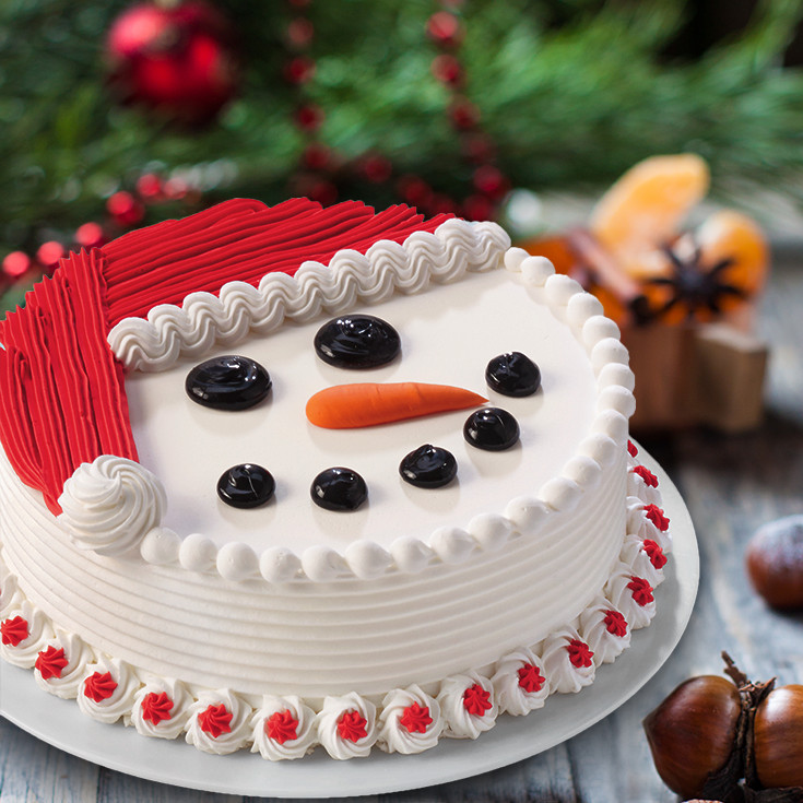 Dairy Queen Christmas Cakes
 With it’s irresistible fudge and crunch centre this merry