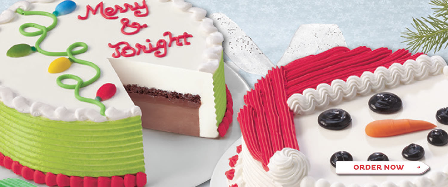 Dairy Queen Christmas Cakes
 Dairy Queen Christmas Cakes Order line