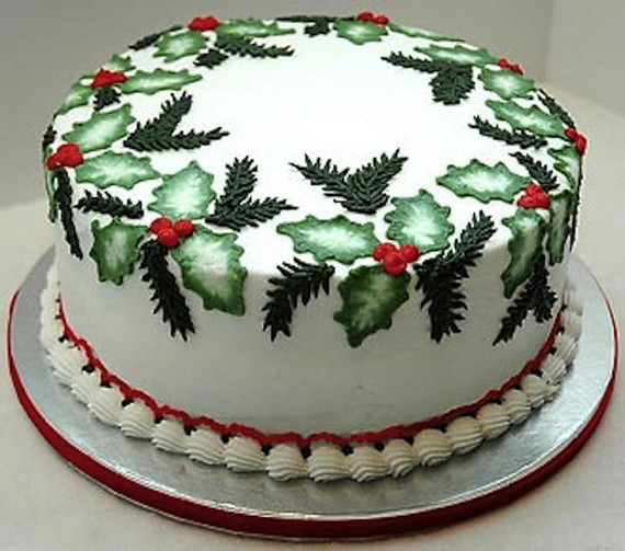 Decorated Christmas Cakes
 Awesome Christmas Cake Decorating Ideas