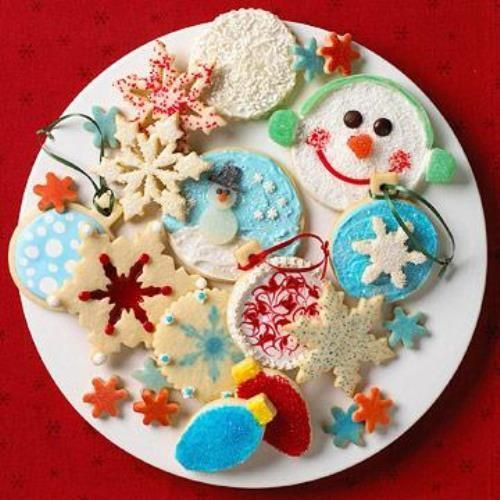 Decorated Christmas Cookies Recipes
 158 best images about Holidays & Events on Pinterest