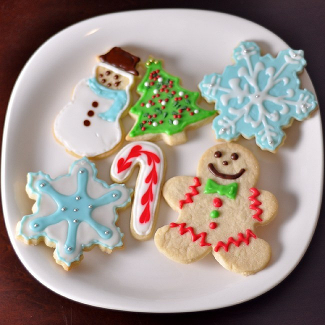 Decorated Christmas Cookies Recipes
 foo Blog Archive Christmas Sugar Cookies