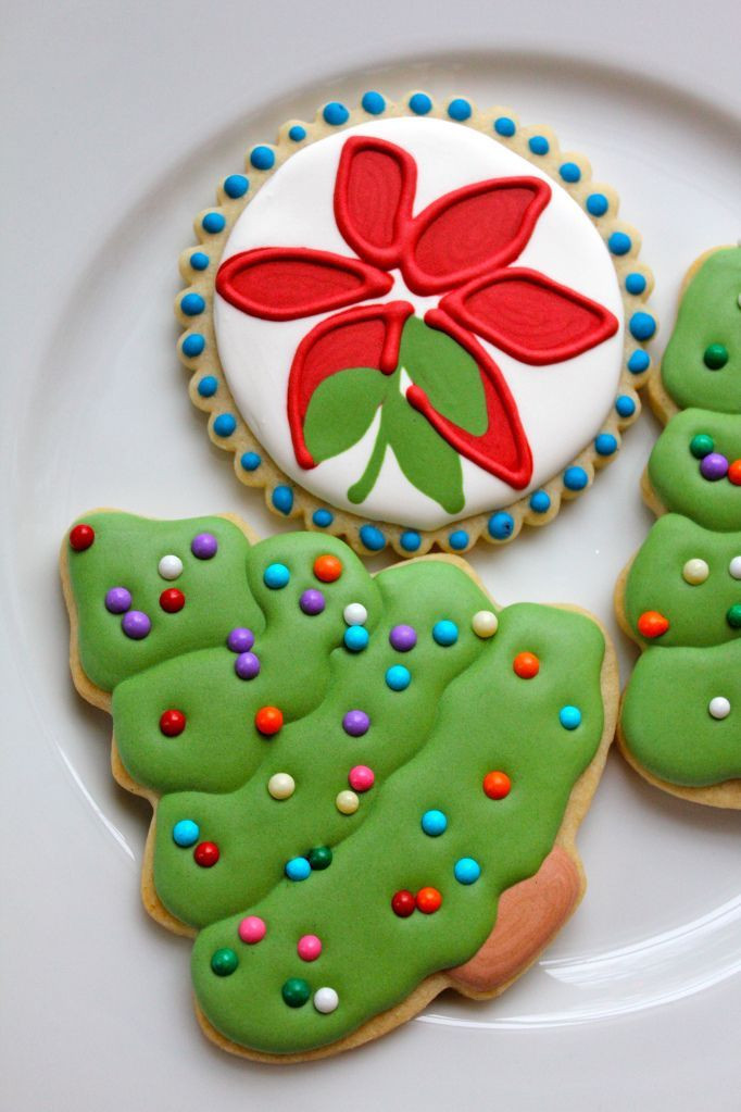 Decorated Christmas Sugar Cookies
 1655 best images about cookies Christmas on Pinterest