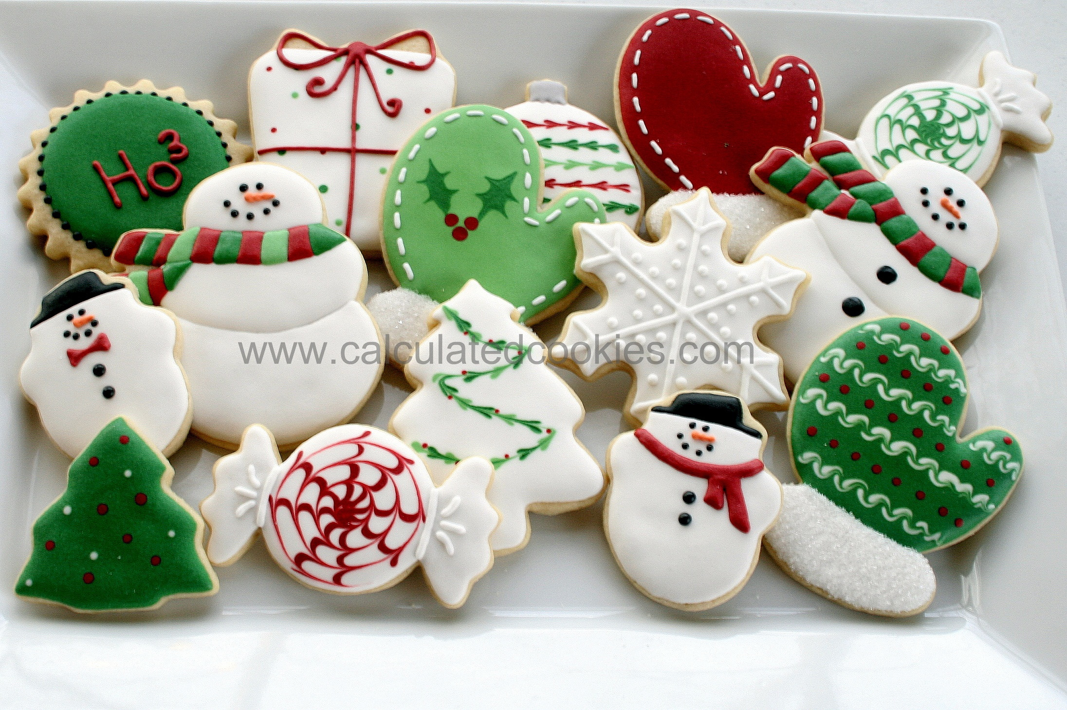 Decorated Christmas Sugar Cookies
 2012 Archives Calculated CookiesCalculated Cookies