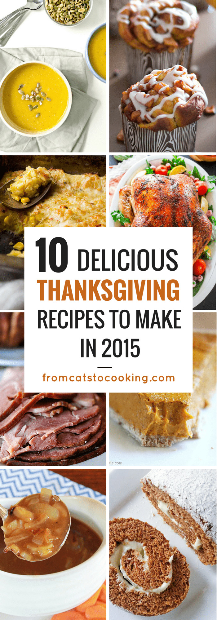 Delicious Turkey Recipes For Thanksgiving
 10 Delicious Thanksgiving Recipes to Make in 2015