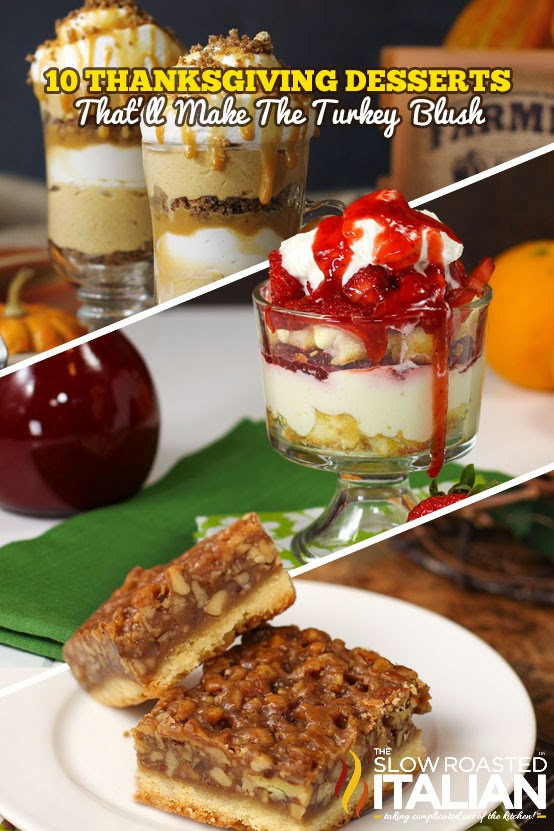 Desserts To Make For Thanksgiving
 10 Thanksgiving Desserts That ll Make The Turkey Blush