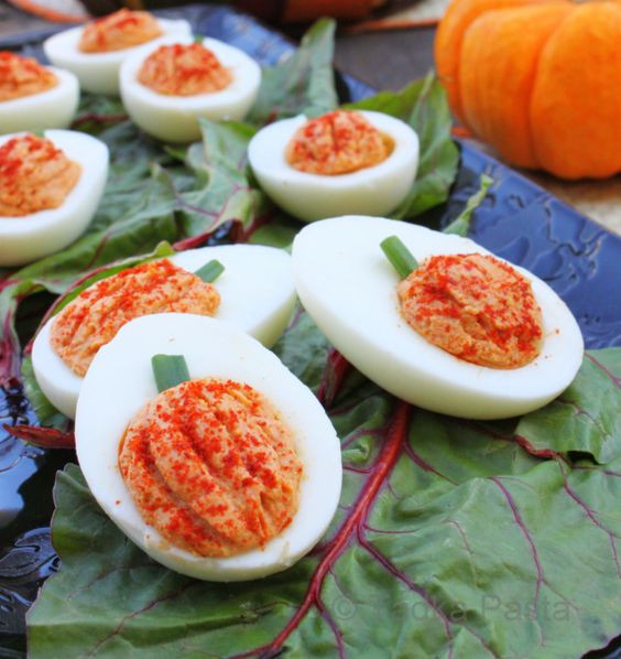 Deviled Eggs For Thanksgiving
 Eggs quisite Eats for Li l Devils Recipe