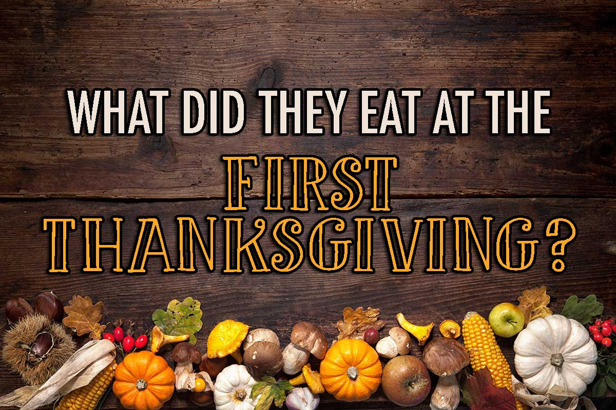 Did The Pilgrims Eat Turkey On Thanksgiving
 What did they eat at the First Thanksgiving