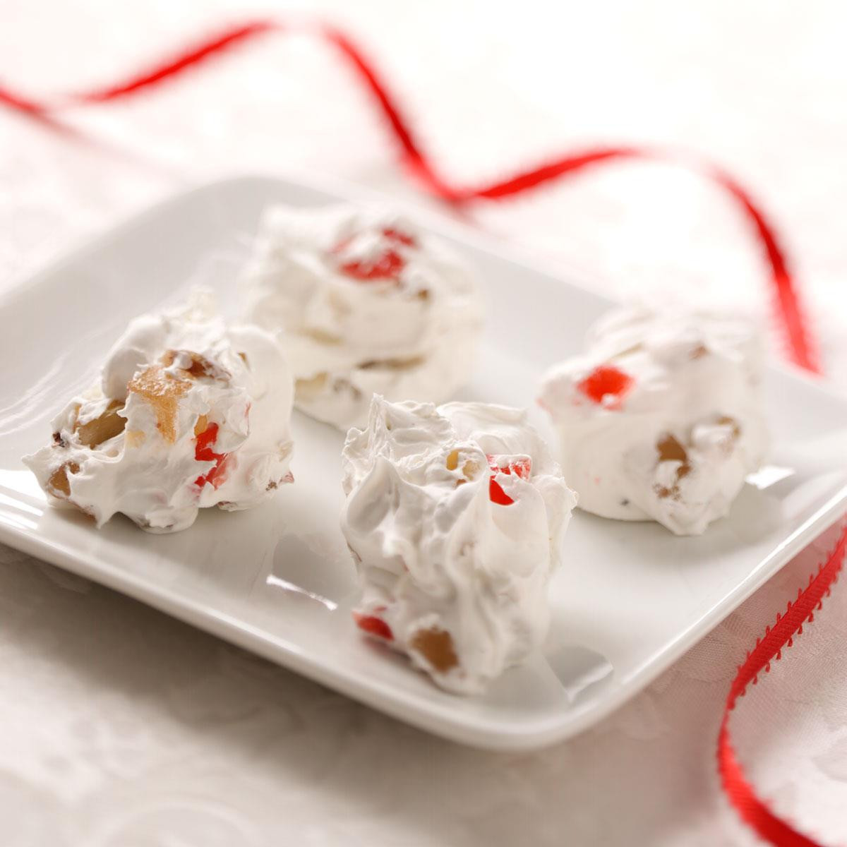 Divinity Christmas Candy
 Holiday Divinity Recipe