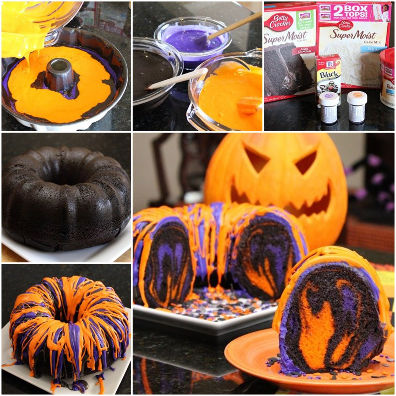 Diy Halloween Cakes
 DIY Amazing Halloween Rainbow Party Bundt Cake