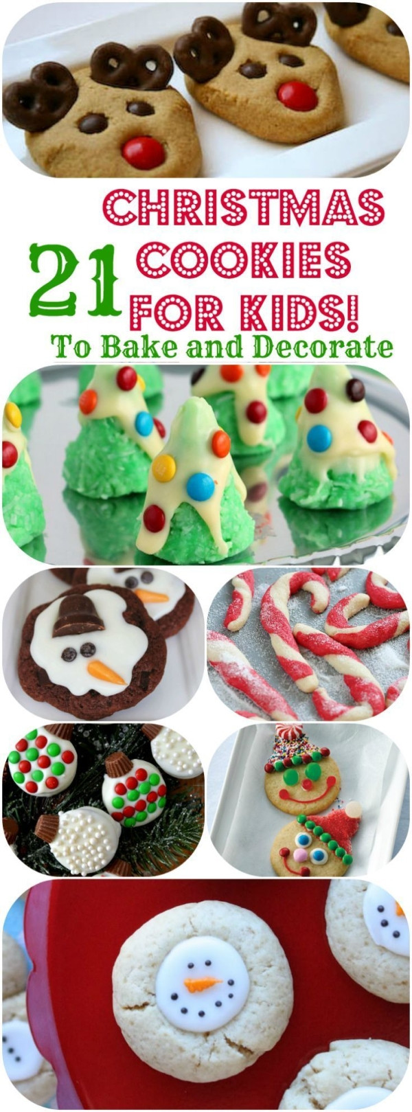 Easy Christmas Baking
 Easy Christmas Cookie recipes for Kids to Bake or Decorate